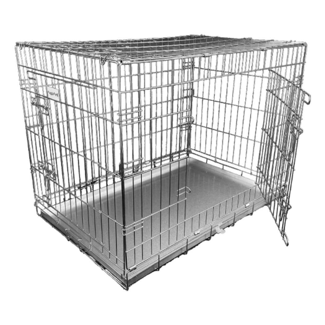 HugglePets - Wholesale Pet Carrier - Dog - HugglePets Dog Cage with Metal Tray8