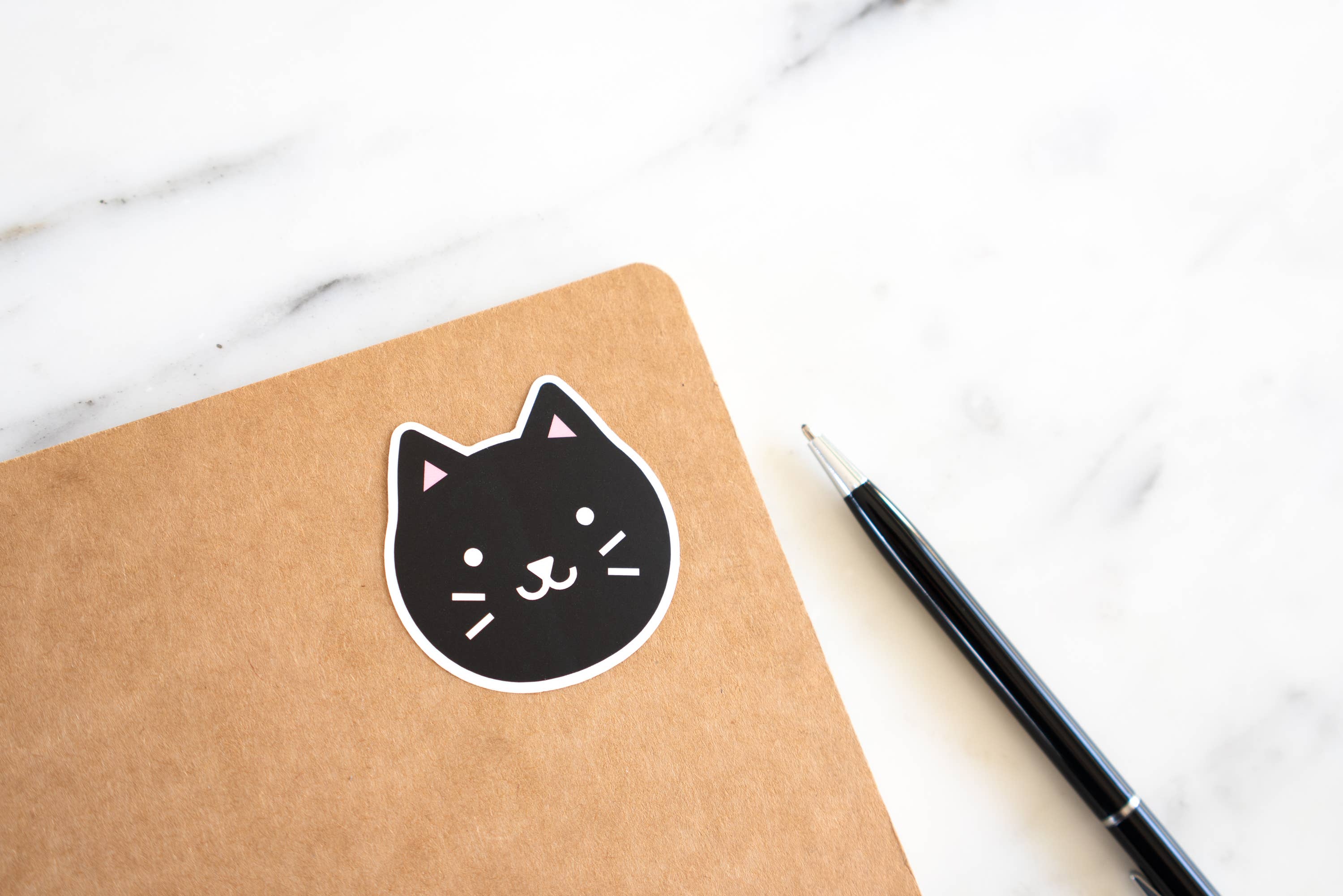 Everyday Olive - Wholesale Sticker - Kitty Face Stickers1