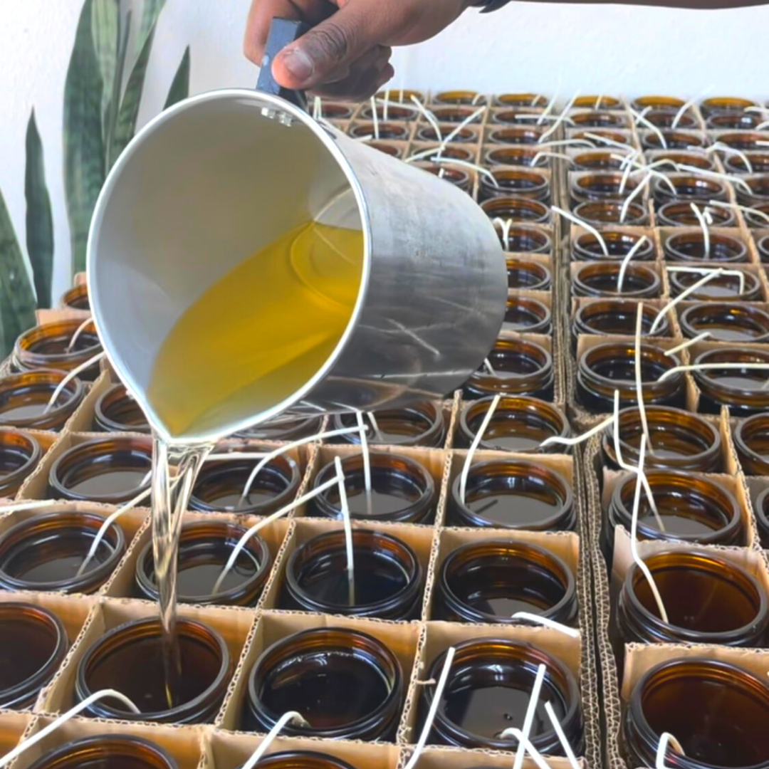 River Birch Candles – Engroshandel Glaslys – 8.5oz jul - rav krukke - soja stearinlys5