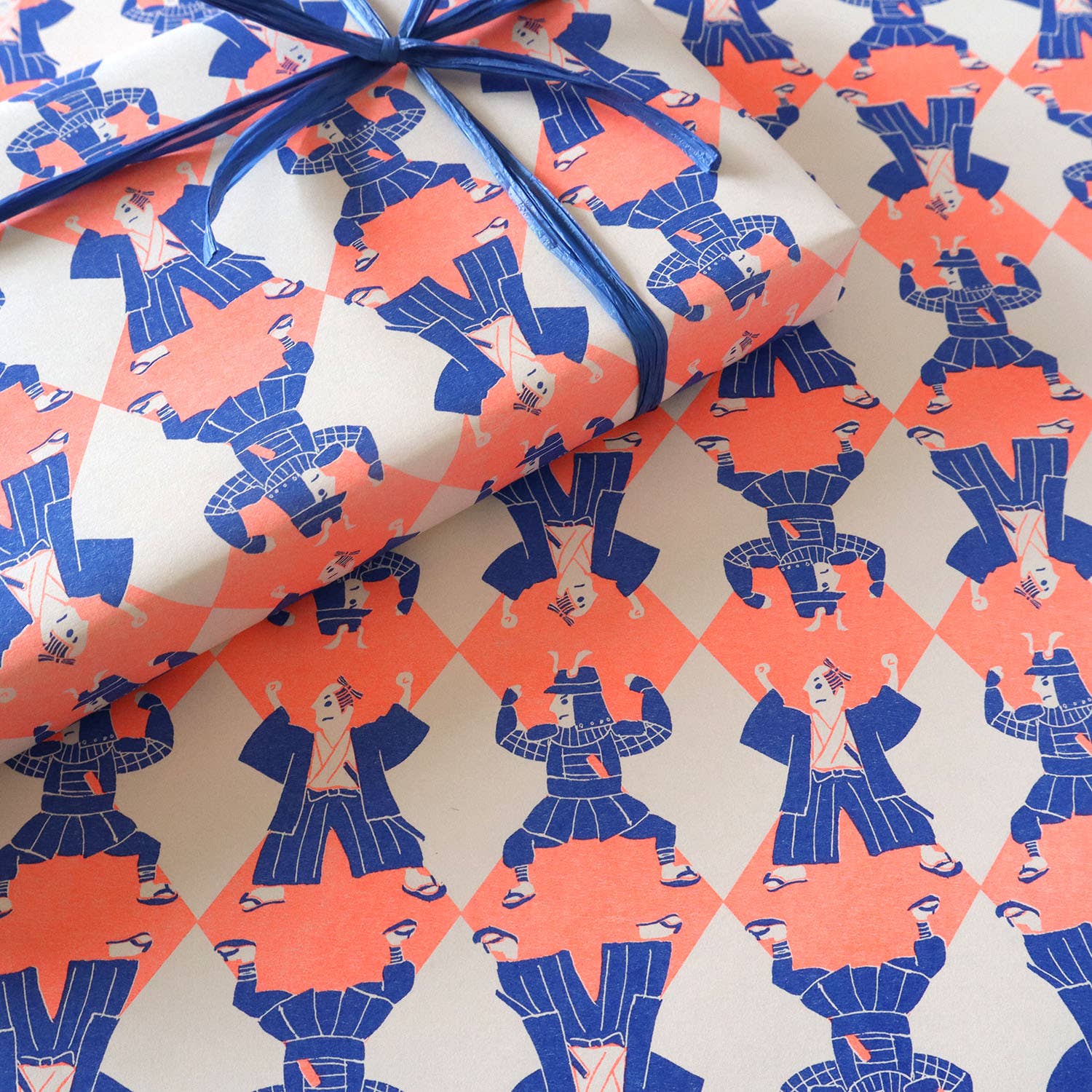 REGARO PAPIRO - Wholesale Flat Wrap - SAMURAI Wrapping Paper1