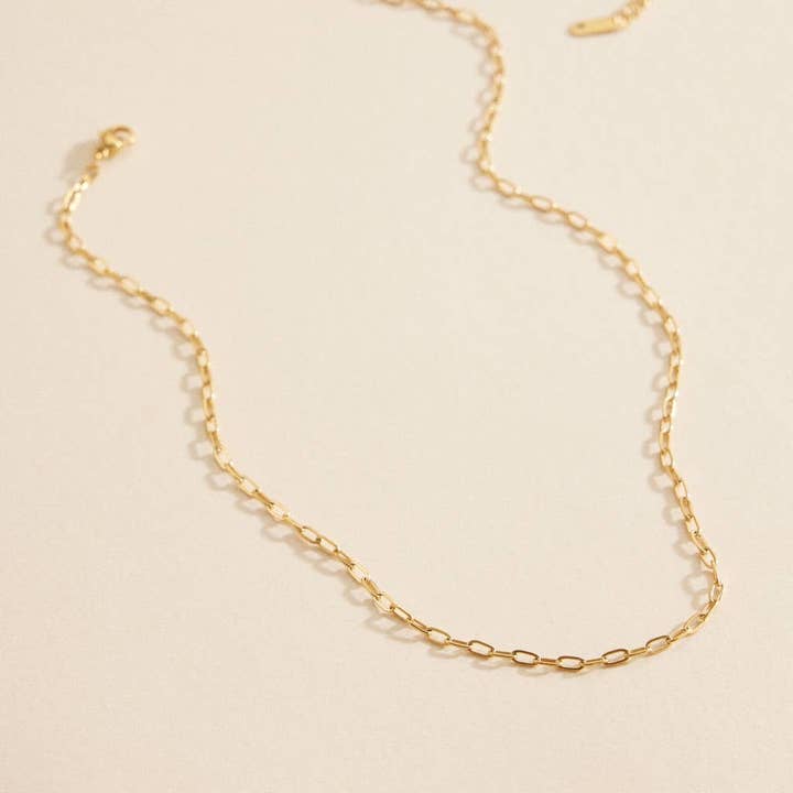 Chain Link Stainless Steel Short Necklace for wholesale by Frem