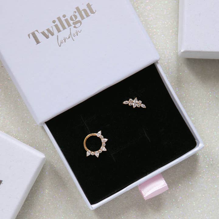 Marquise Cartilage Earring Gift Box for wholesale by Twilight London
