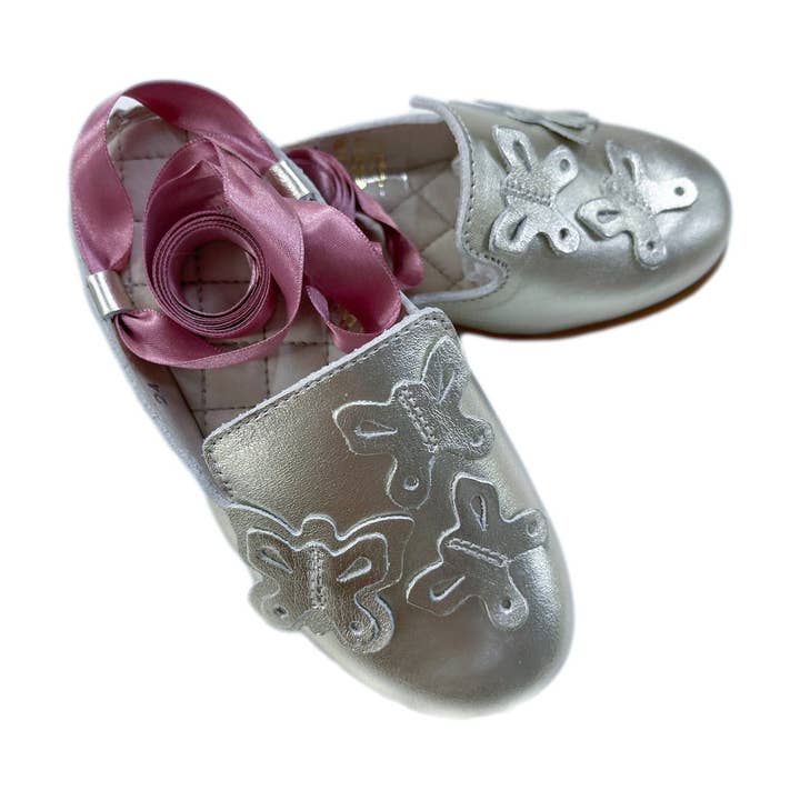 Vlinder Metalen Loafers voor wholesale door Petite Maison Kids