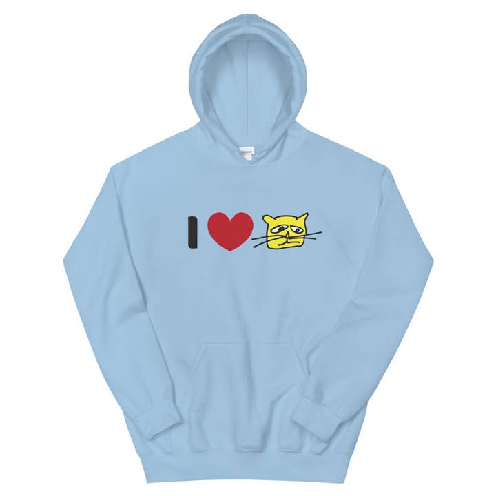 I Heart Dumb Cat Hoodie for wholesale by dailydumbcat