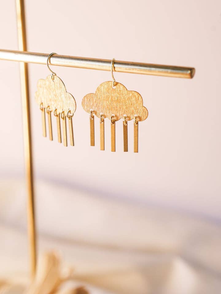 Rainy Clouds Earrings for wholesale by Asher Grey