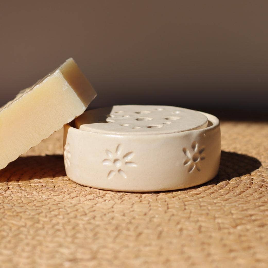 Anna Ceramica - Venta al por mayor Platitos para jabón de baño - Set de jabonera, plato y vasito para el baño11