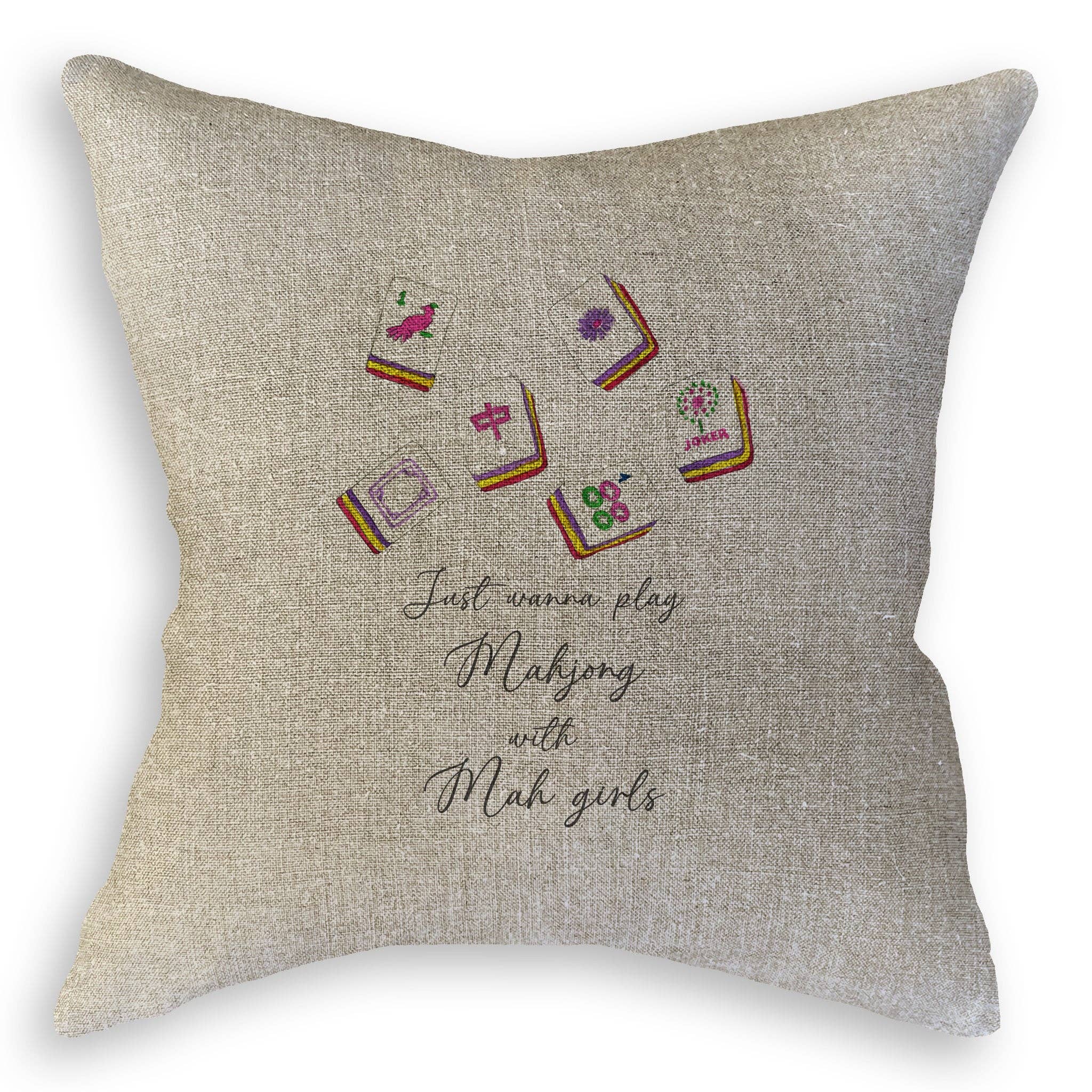 French Graffiti - Wholesale Tea Towel - Mahjong with Mah Girls10