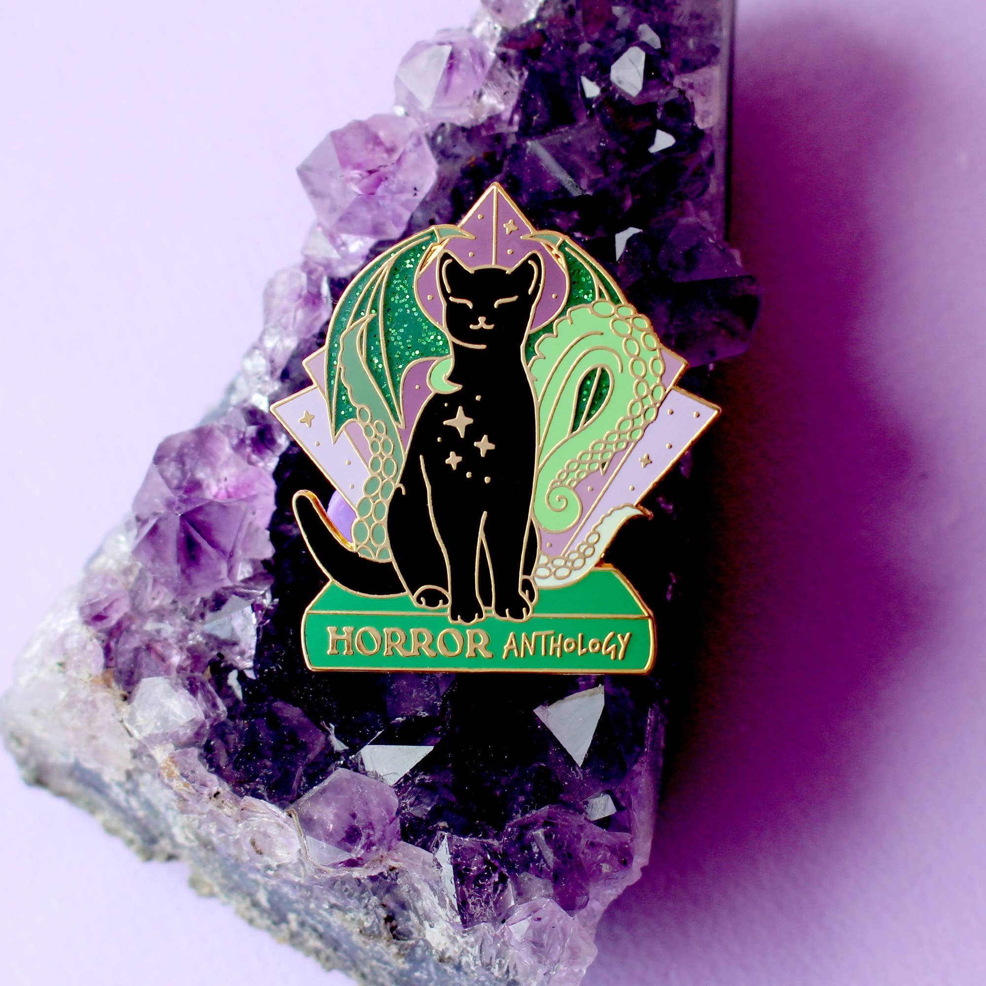 Glitter Punk - Vente Épinglettes/boutons - Épingle Émaillée Anthologie d'Horreur0