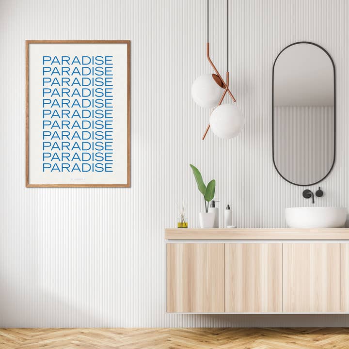 PLTY - Wholesale Poster - Weightless - Paradise