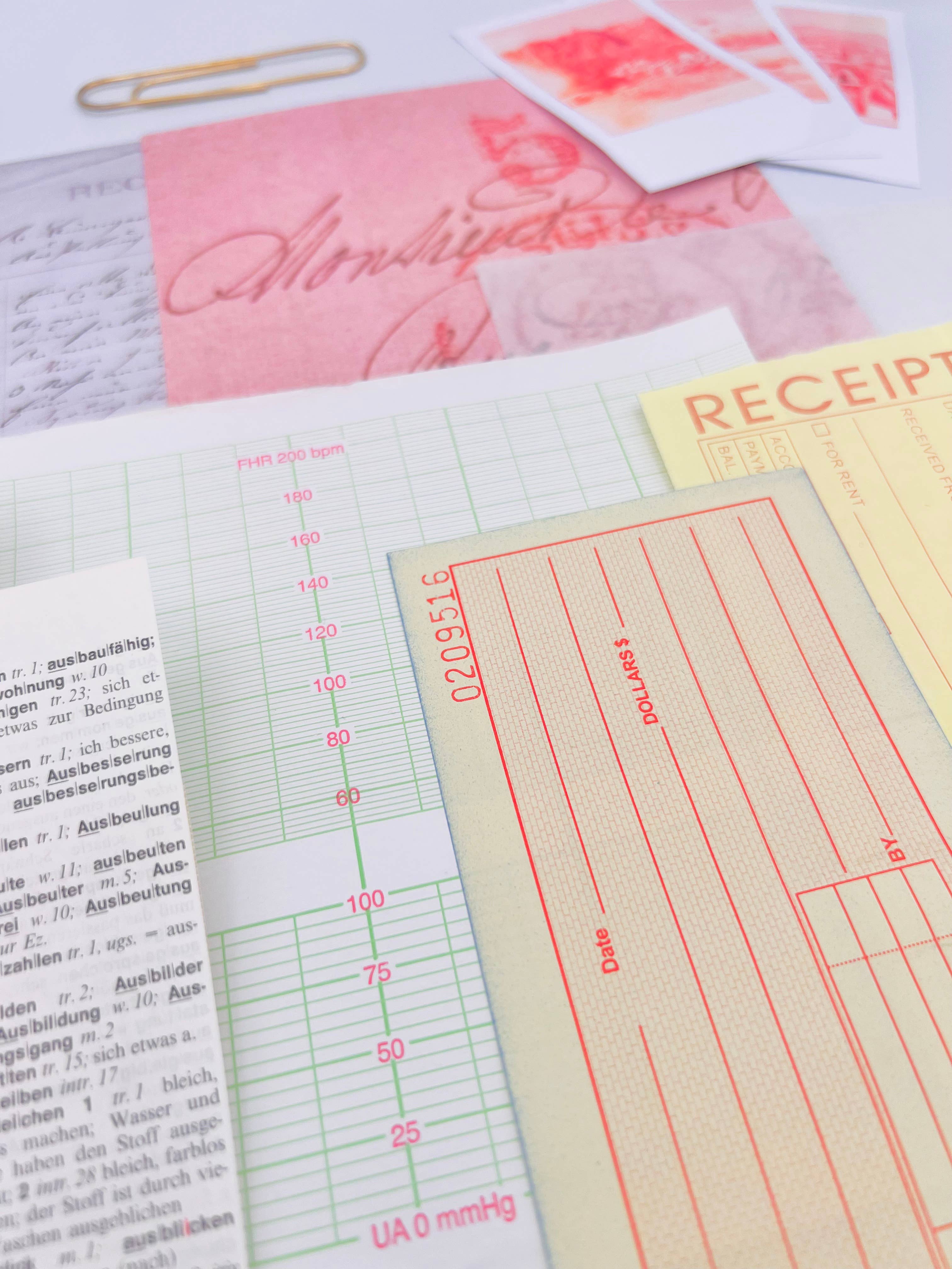 HELLO ARTIST DIY - Vente Kit de bricolage - Kit de scrapbooking vintage n°32