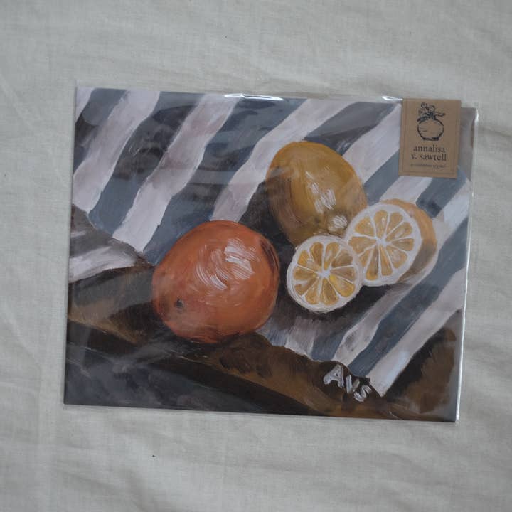 annalisa v. sawtell - Wholesale Art Print - 8x10 Fine Art Print | Vintage Artwork | Citrus Joy Series1