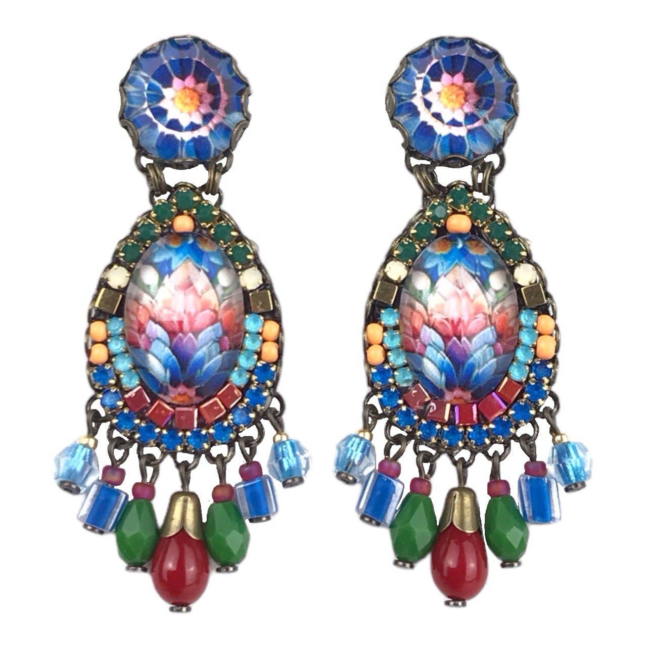 melizijewelry - Wholesale Dangle Earrings - Nomada crystal earrings1