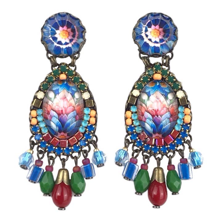 melizijewelry - Wholesale Dangle Earrings - Nomada crystal earrings1