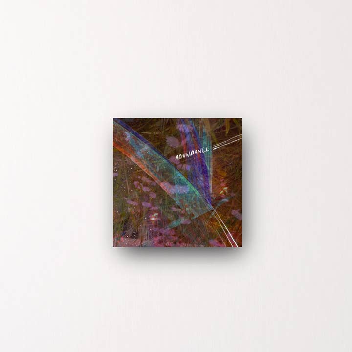 "dansant avec abondance" - série : tu es abondance, impression sur métal pour la vente par DOEQUO