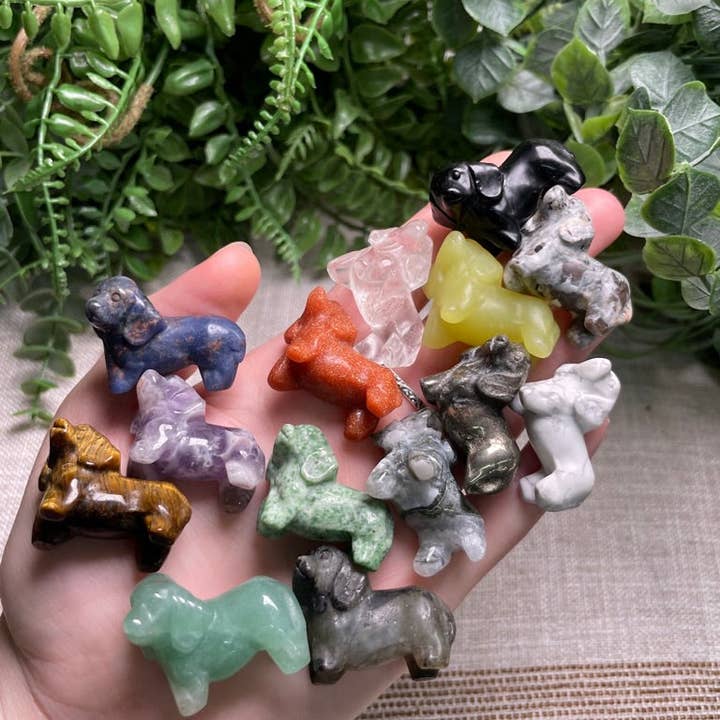 Copper Ashes - Wholesale Spiritual Stone/Crystal - Crystal Dog