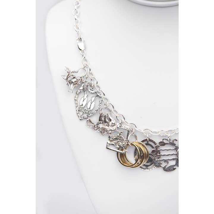 12 Dages Jul Charm Armbånd/Halskæde for engroshandel hos G2 Silver