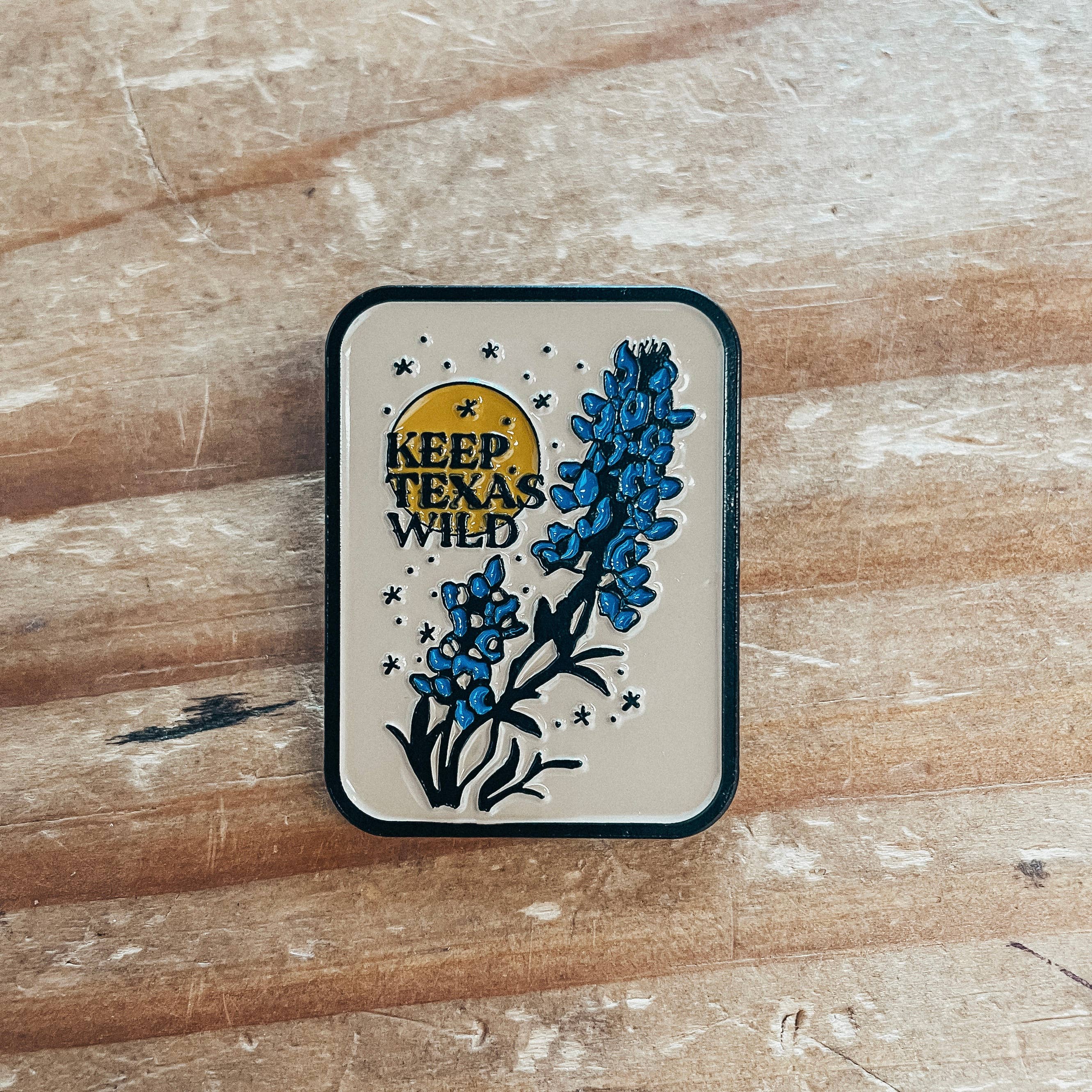 Made in Texas Co. - Wholesale Lapel Pin/Button - Keep Texas Wild Enamel Pin