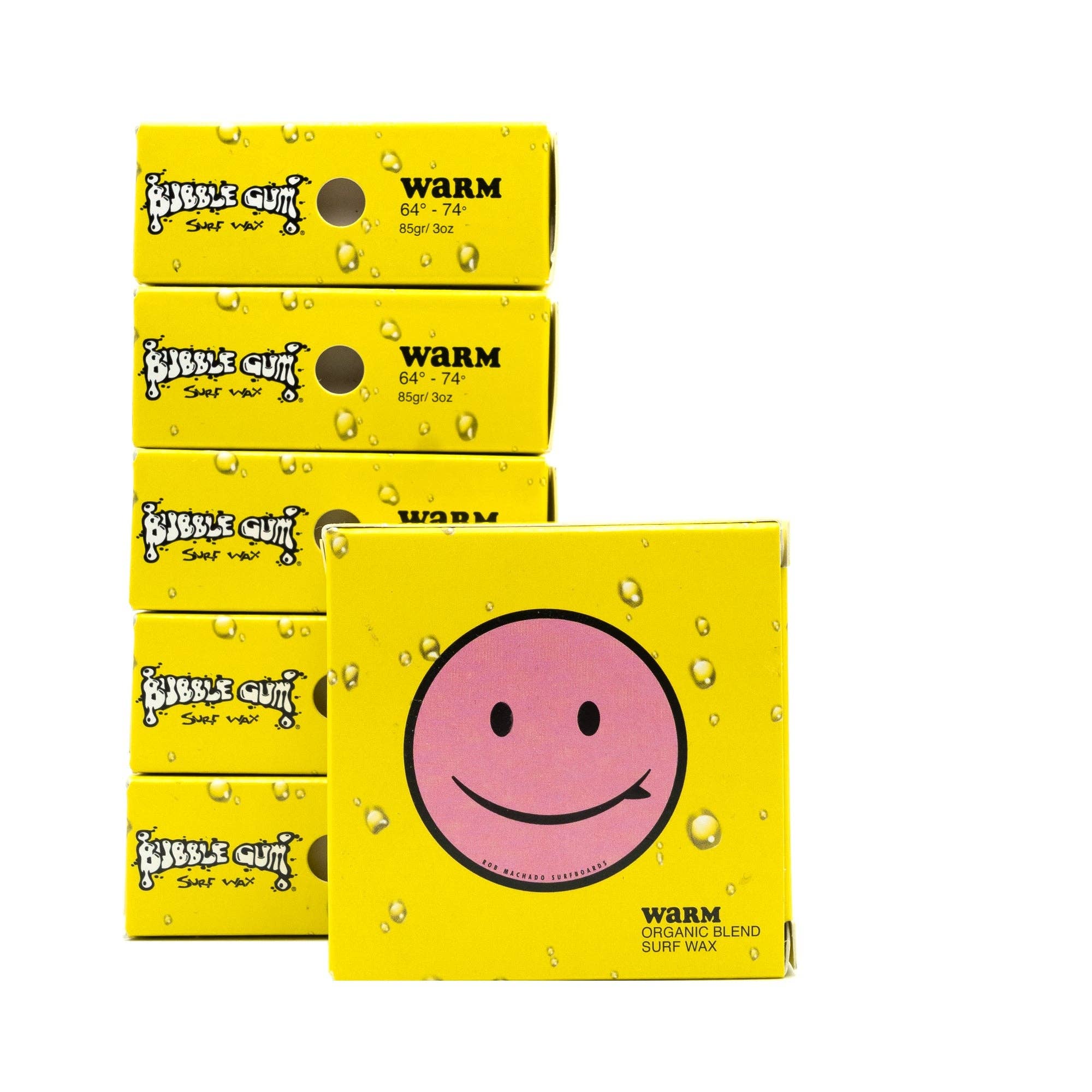 Bubble Gum Surf Wax Air Freshener -Yellow