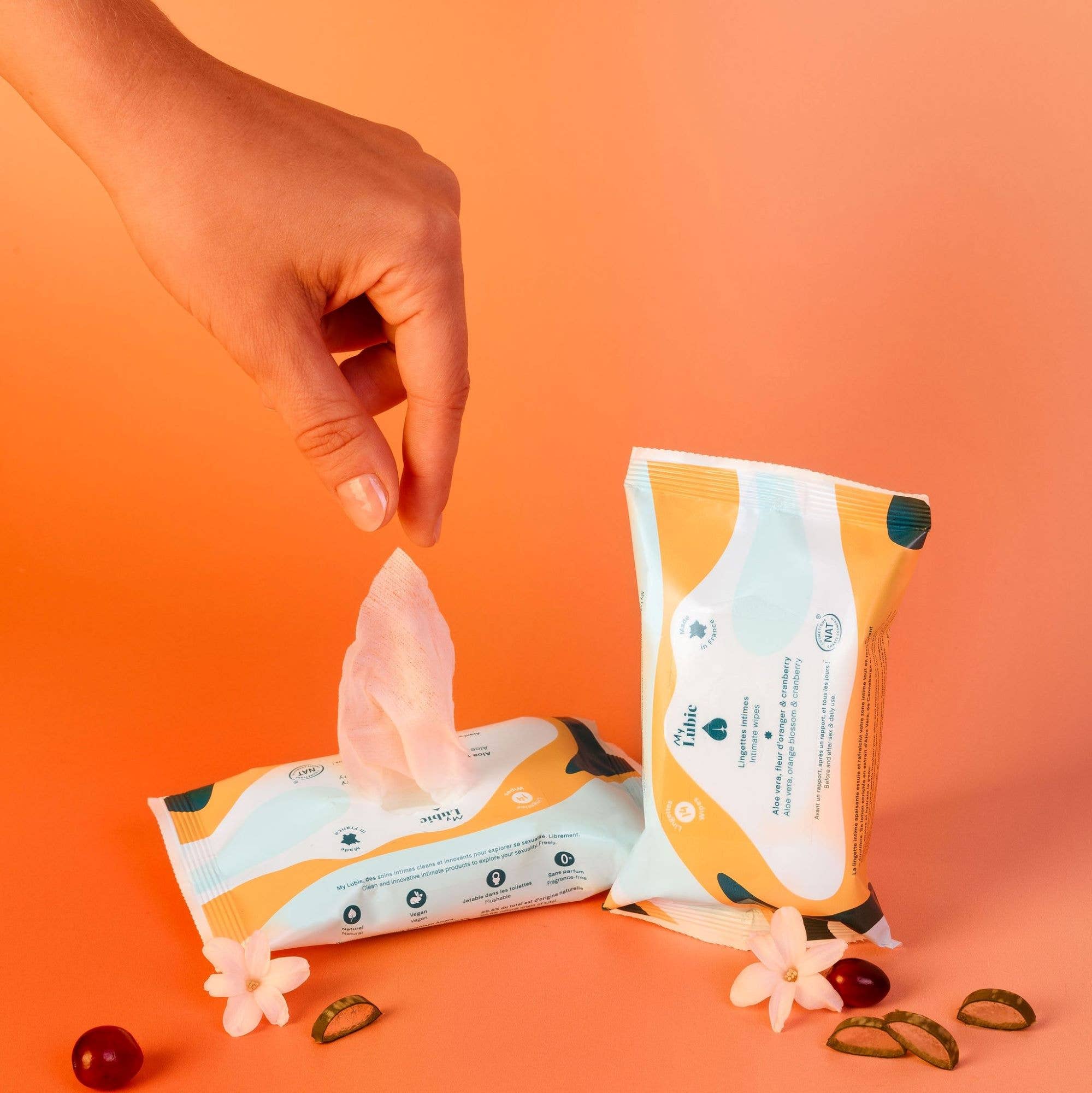 My Lubie - Wholesale Intimate Cleanser/Wipe - Natural intimate wipes - Made in France - 14 units2