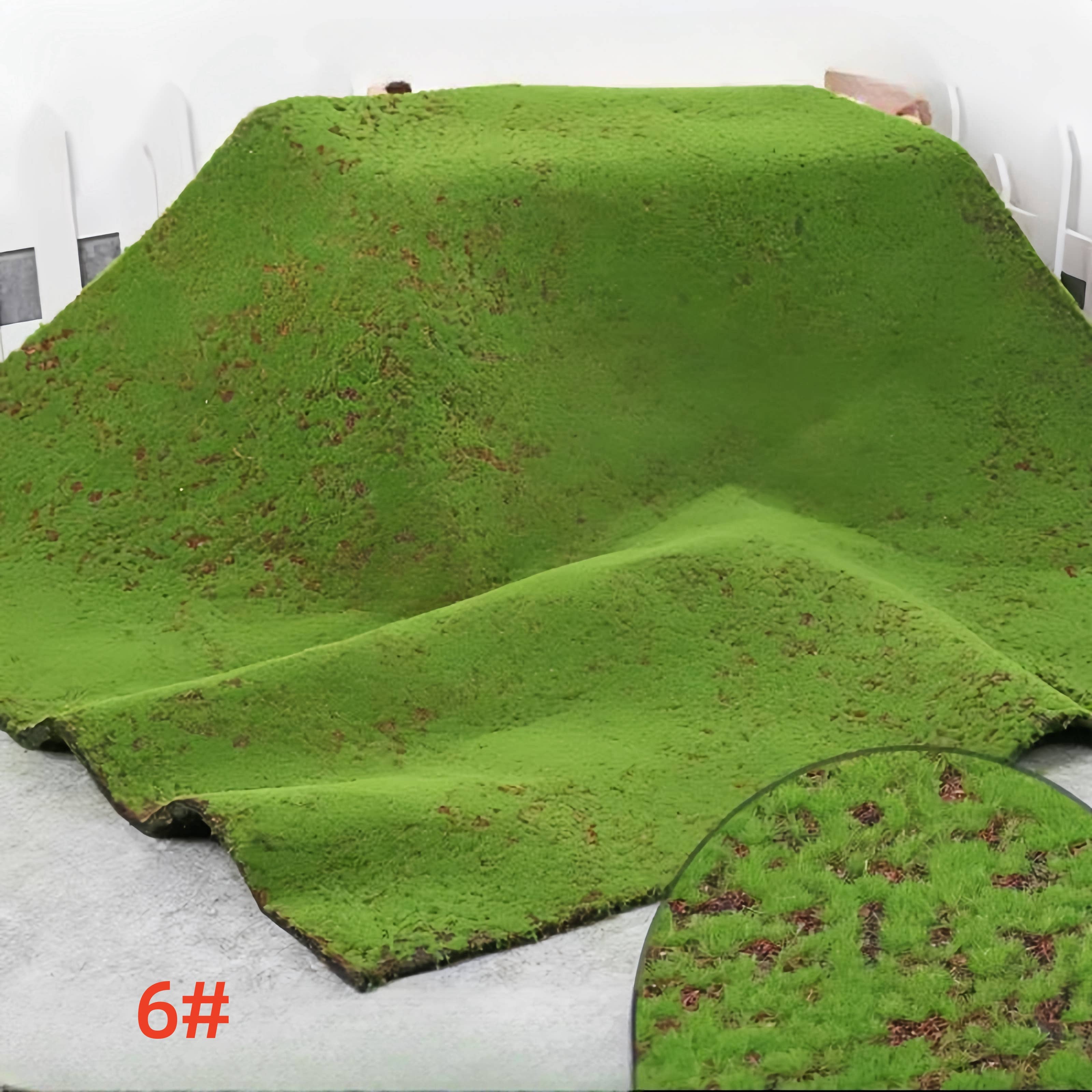 ACNITE(We cover U.S. import duties) - Wholesale Artificial Plant - Artificial Moss Sheet Wedding decor Green fake lawn2