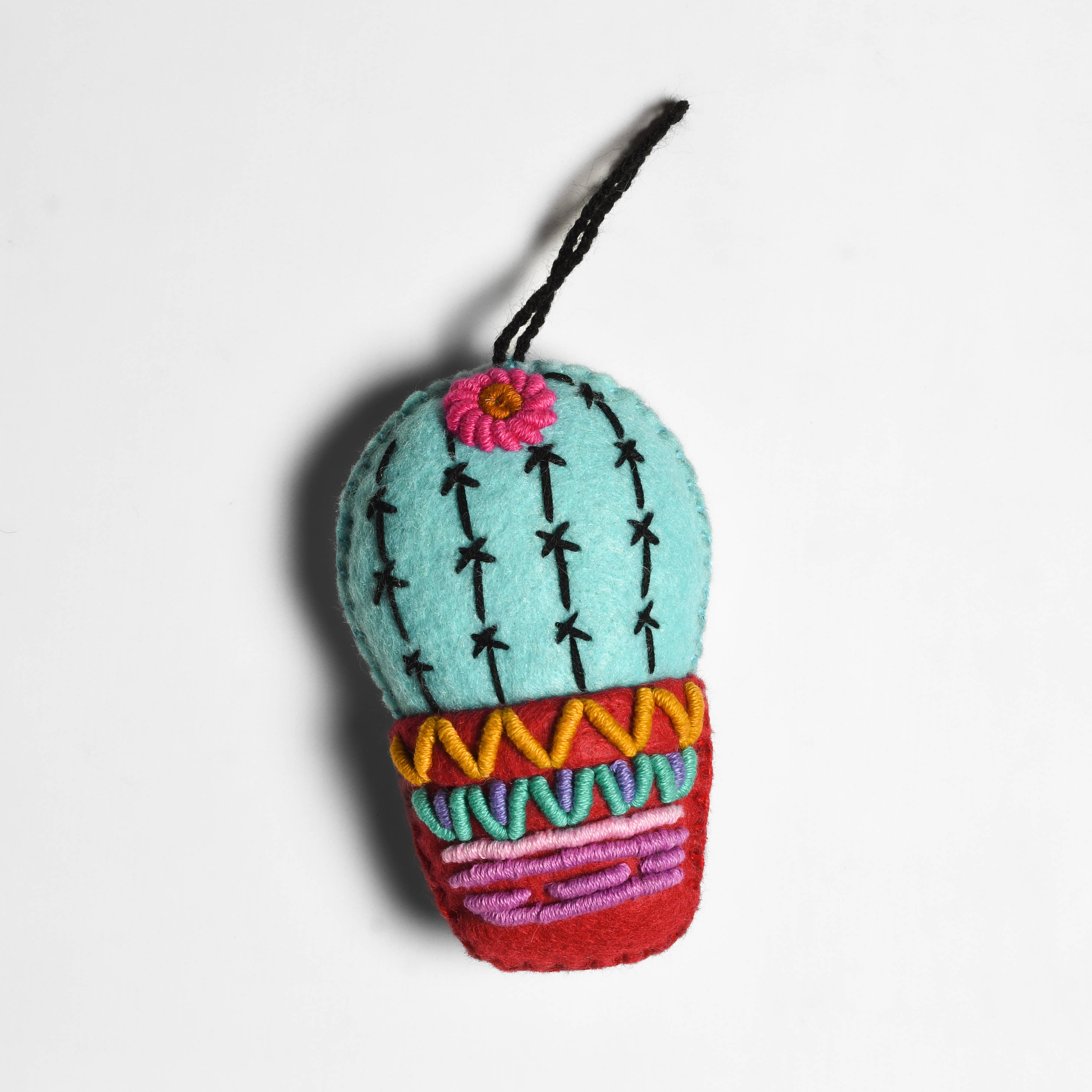 Lumily - Vendita all'ingrosso Decorazione - Decorazione natalizia in feltro ricamata a forma di cactus - Messico5