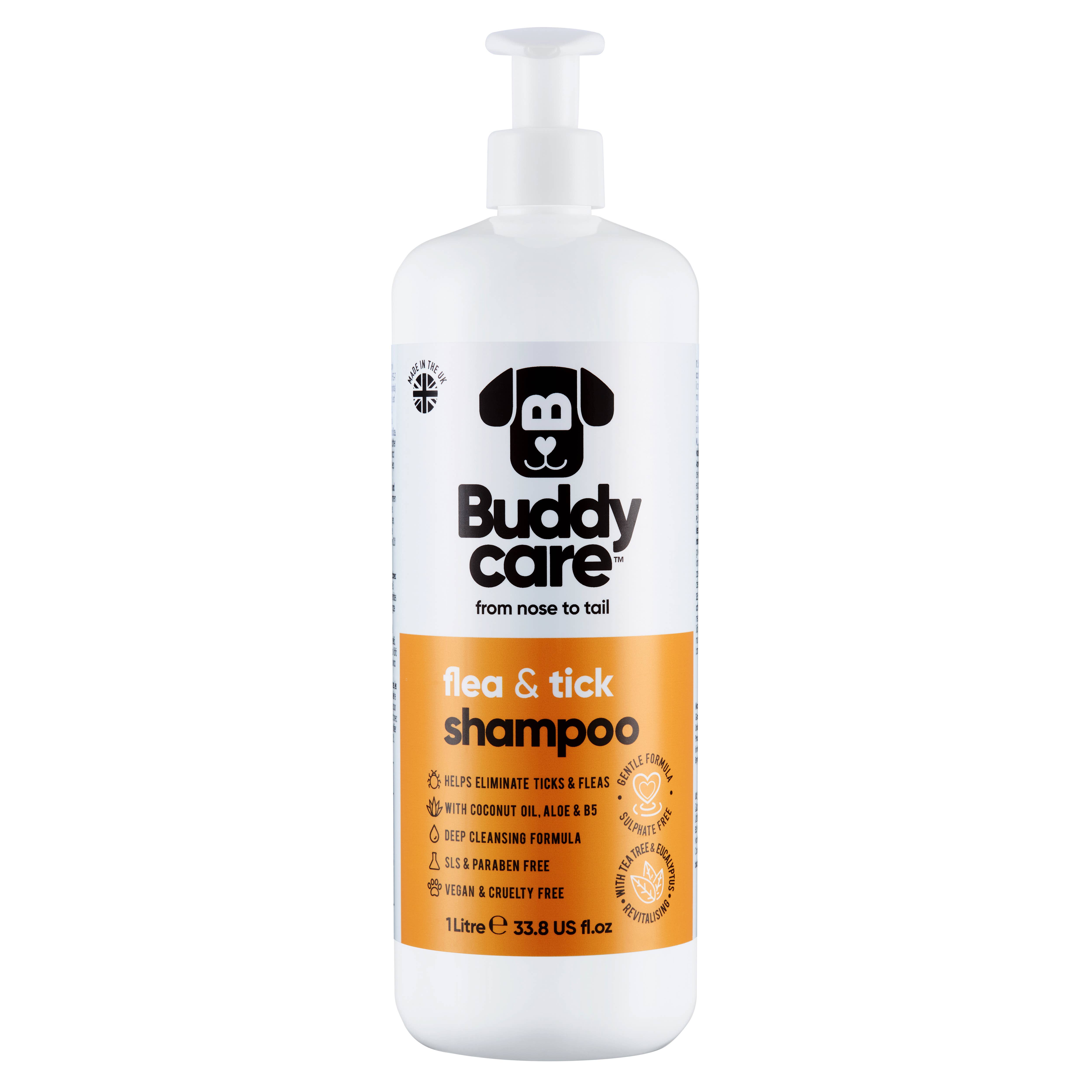 Buddycare - Wholesale Pet Shampoo - Dog - Dog Shampoo - Flea & Tick3