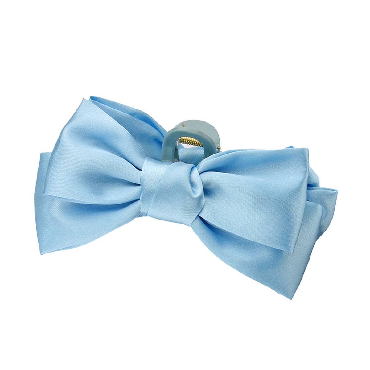 NINEXIS - Wholesale Hair Clip - Women's - CWAHA07430_LARGE BOW FABRIC HAIR CLAW CLIP FOR WOMEN4