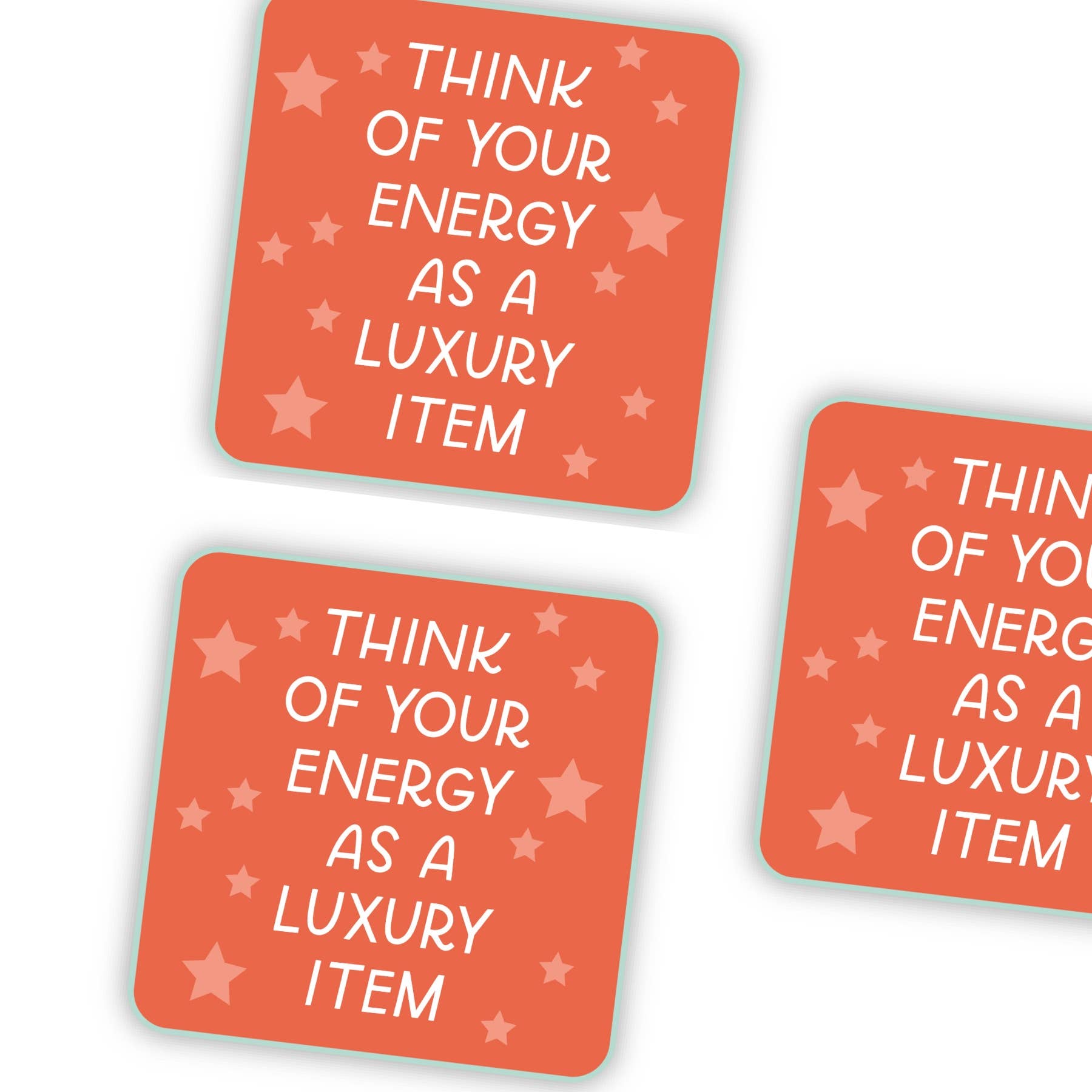 Just Follow Your Art - Wholesale Sticker - Think Of Your Energy As A Luxury Item Tay Showgirl Sticker2