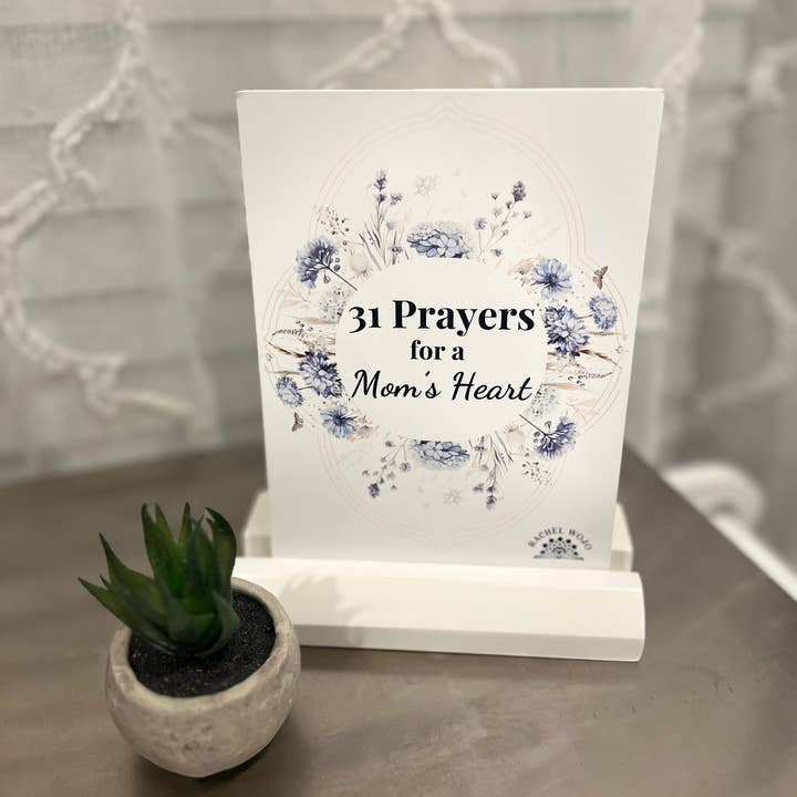 31 Prayers for a Mom's Heart w/ Display Stand for wholesale by RachelWojo.com