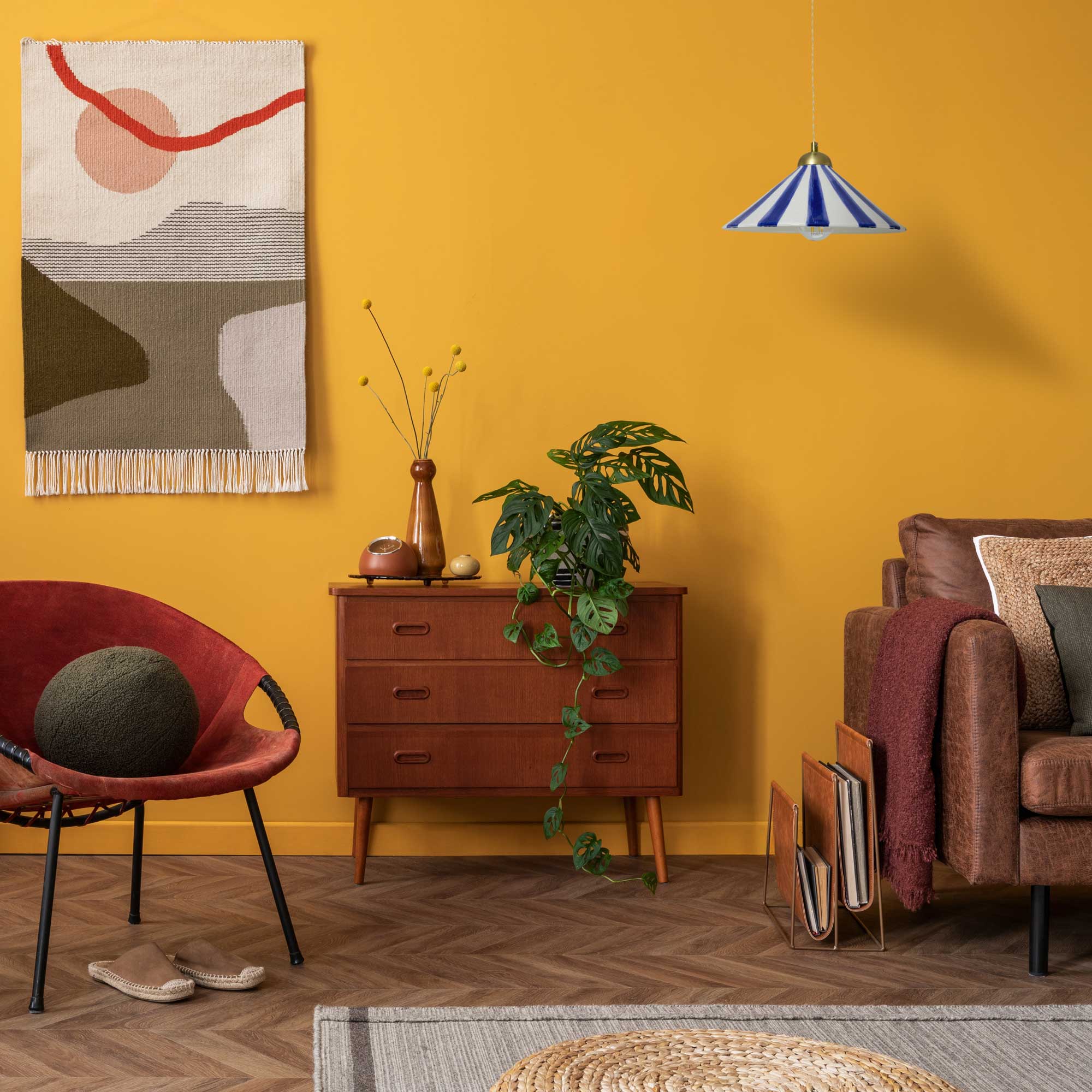 C-Création – wholesale Ljuskrona/hängande ljus – Handgjord tvåfärgad keramikhängare Praya8