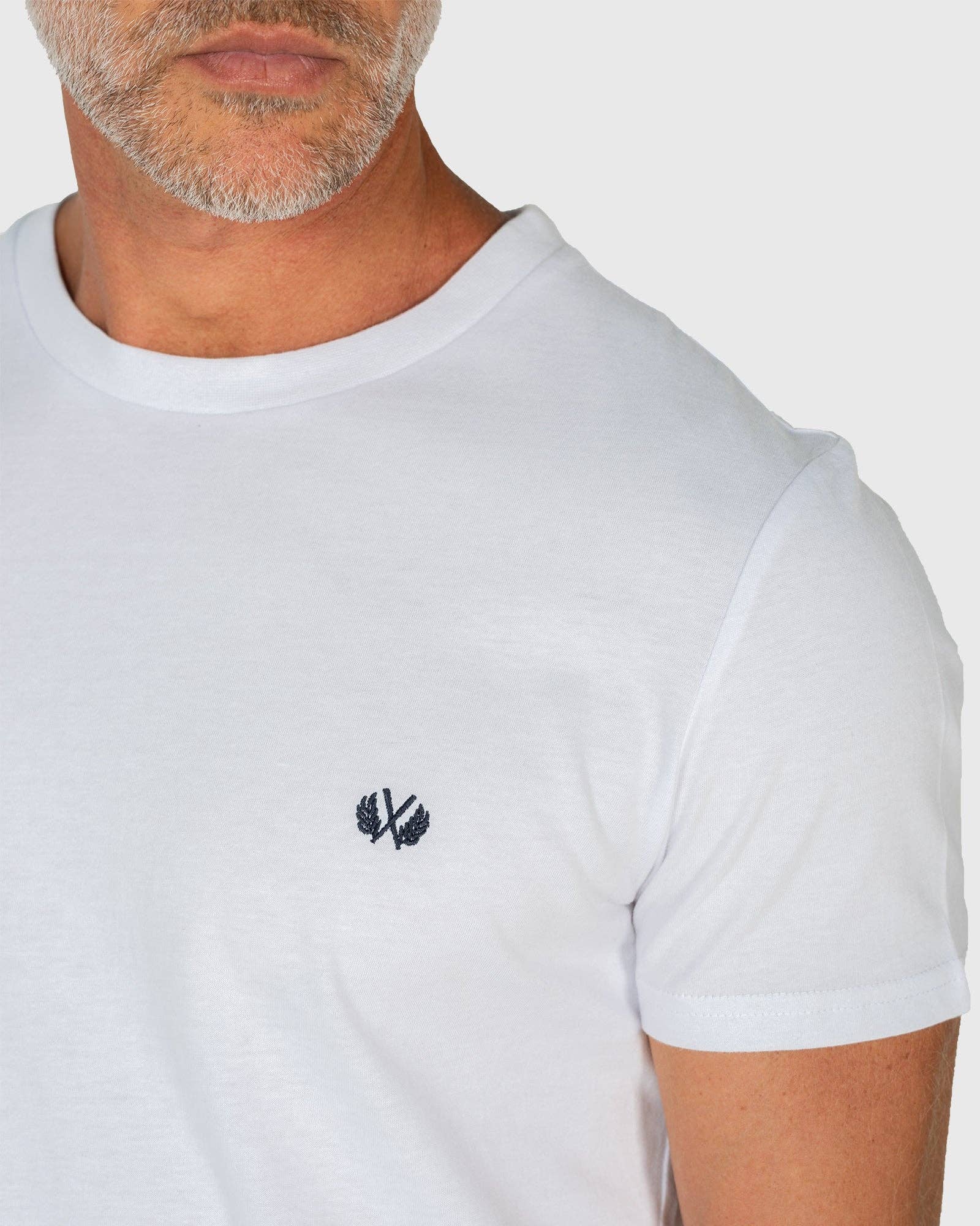 Coast Clothing Co - Wholesale T-shirt – men's - Crew Neck Tee in White - ADD ANY 3 TEES TO CART, PAY FOR JUST 25