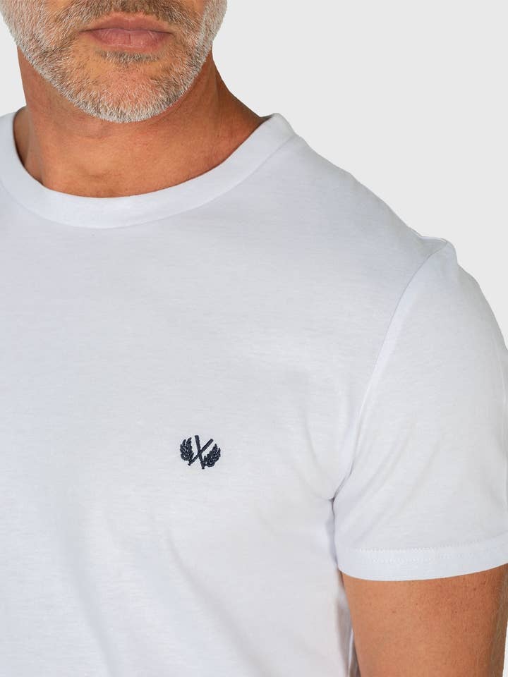 Coast Clothing Co - Wholesale T-shirt – men's - Crew Neck Tee in White - ADD ANY 3 TEES TO CART, PAY FOR JUST 25