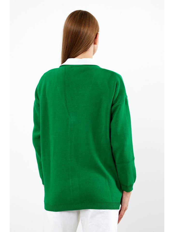 VAV NEW YORK – wholesale Cardigan – Women’s – Women's Solid Color Mid-Length Knit Cardigan Oversized Solid7