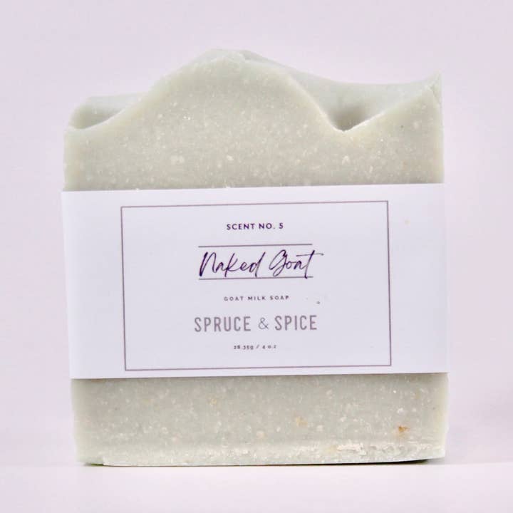 Naked Goat – Unscented Goat Milk Soap for Sensitive Skin for wholesale by Spruce and Spice