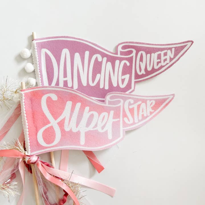 Goldie Letter Company - Wholesale Party Sign/Banner - Dance Recital Pennant Flag