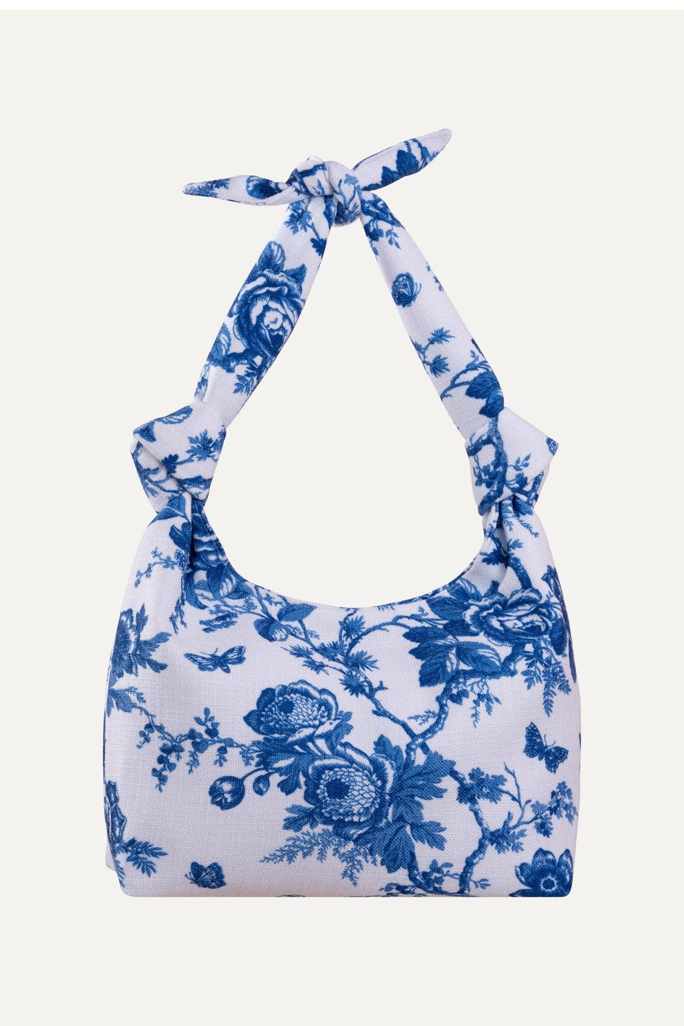 MLE - Wholesale Tote Bag - Women's - Nodo Linen Tote in Delft1