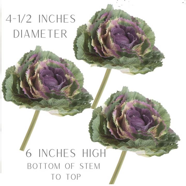 Factory Direct Craft - Wholesale Artificial Flowers - Artificial Decorative Ornamental Winter Cabbage