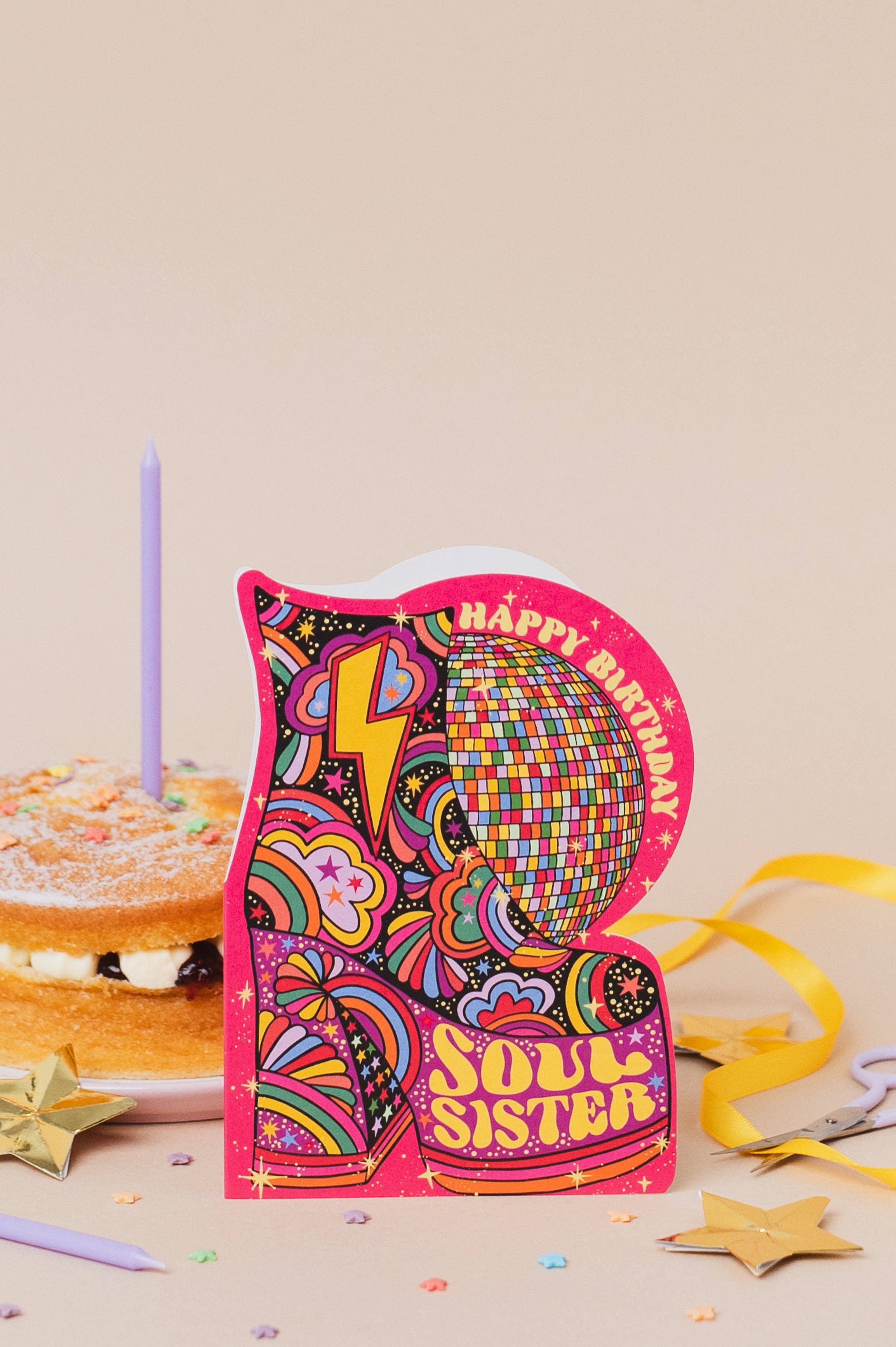 Cath Tate Cards – wholesale Birthday card – SOUL SISTER2