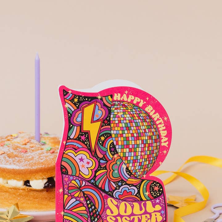 Cath Tate Cards – wholesale Birthday card – SOUL SISTER2