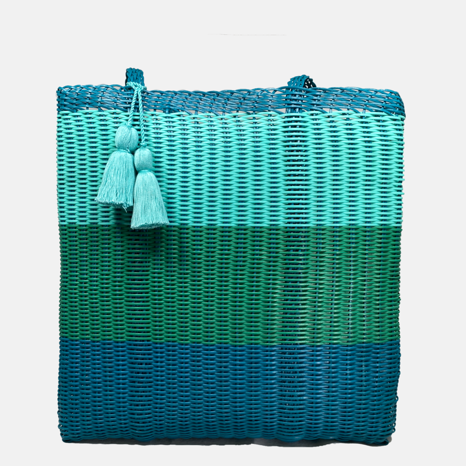 ixöq - Wholesale Tote Bag - Women's - Ixoq Recycled Plastic Cesta Tote Ex-Large ~ 3 Color Paneled4