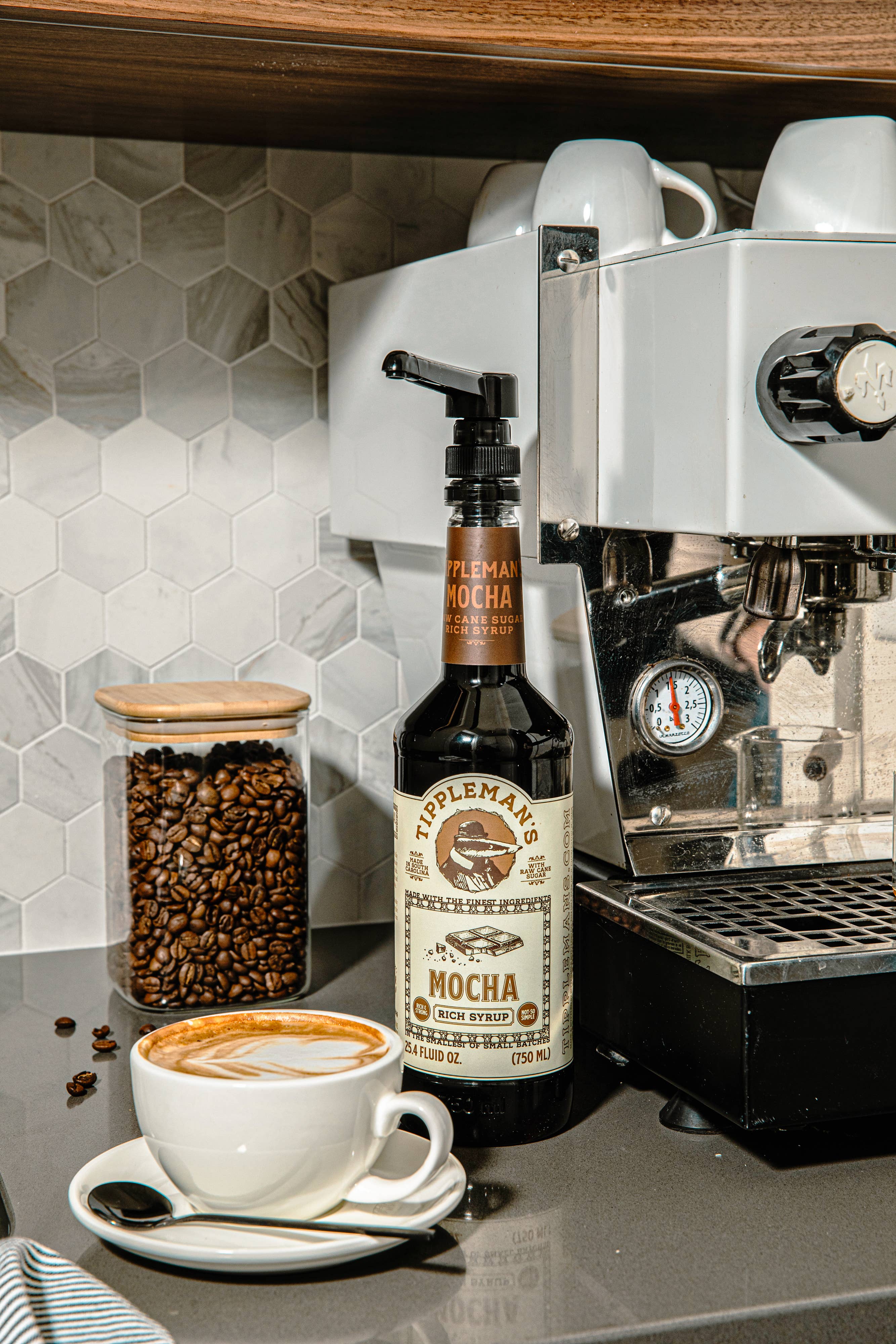 Bittermilk Bottling Co. - Wholesale Flavored Syrup - Mocha Syrup - Coffee Syrup 750ml/25.4 fl oz3