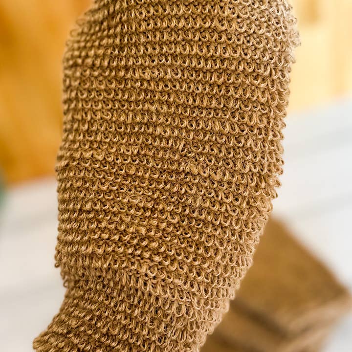 Two Tree Soaps - Wholesale Bath Pouf/Sponge - Hemp & Jute Shower Mit1