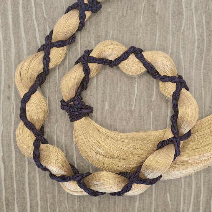 SasSea Wraps Hair Tie - Indigo (L) for wholesale by SasSea Wraps®