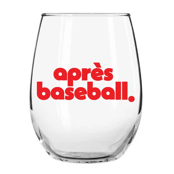 Talisman & Co. - Wholesale Wine Glass - Talisman Après Baseball Wine Glass