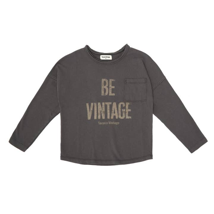 T-Shirt "Be Vintage" W52923-K for wholesale by Tocoto Vintage