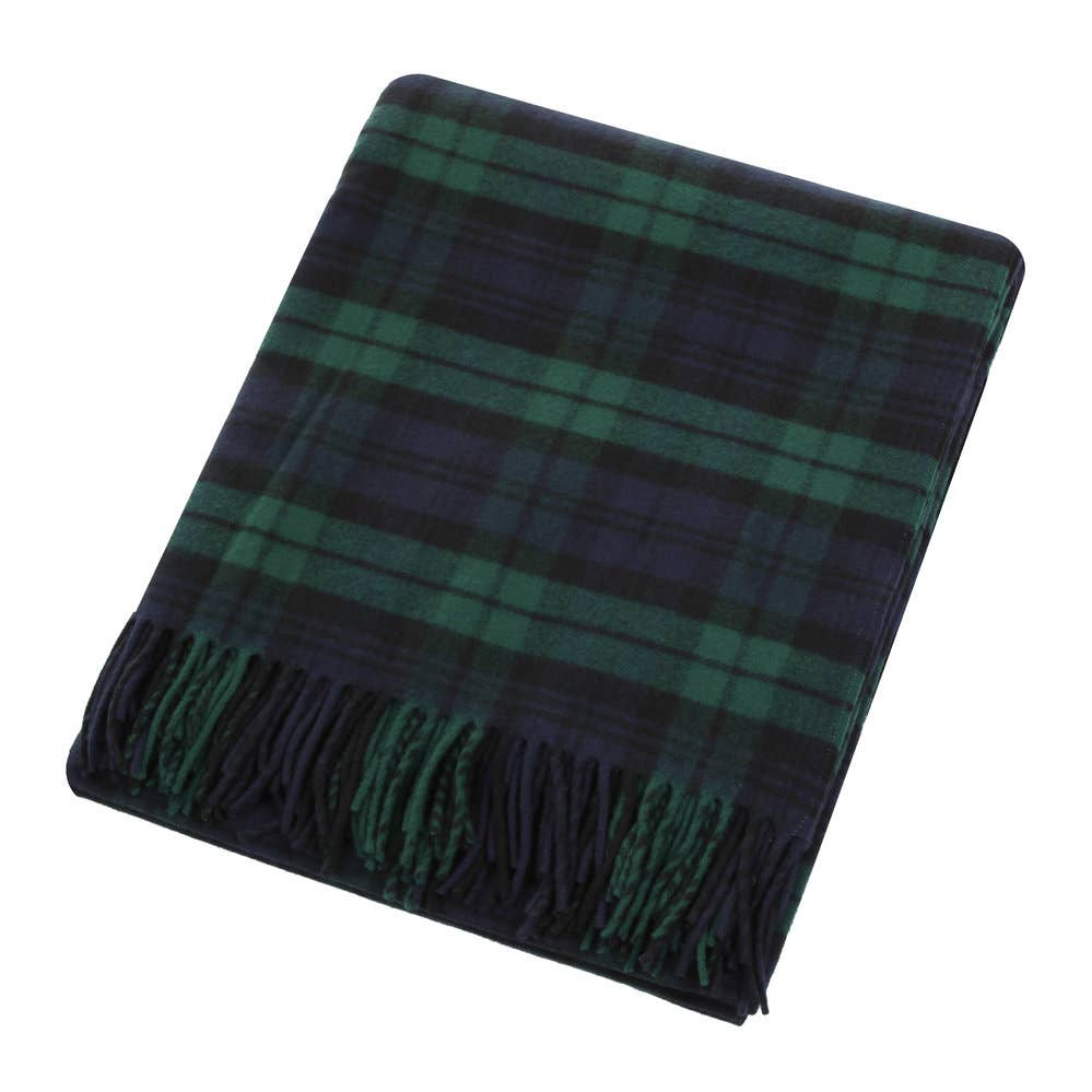 Patrick King Woollen Company - Wholesale Throw Blanket - Black Watch Highland Blanket3