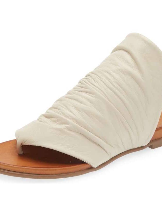 MOA LÄDER STRINGTROSA BILD - BEIGE för wholesale av Sheridan Mia