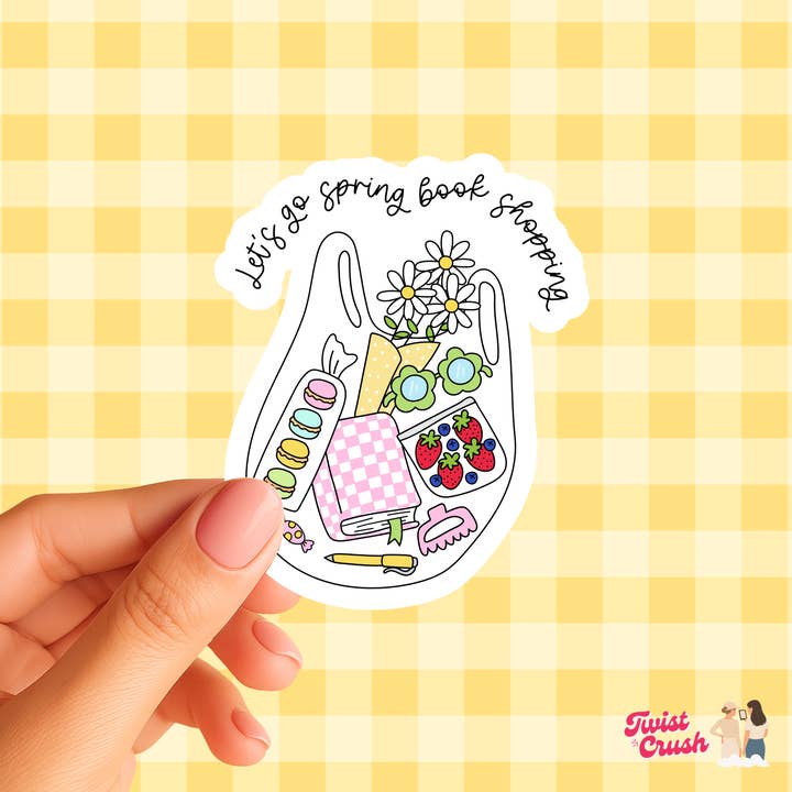 Lets go spring book shopping pour la vente par Twistandcrush