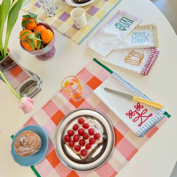 Tarta Gelatina - Wholesale Dinner & Cloth Napkin - Bouquet Napkin Set6