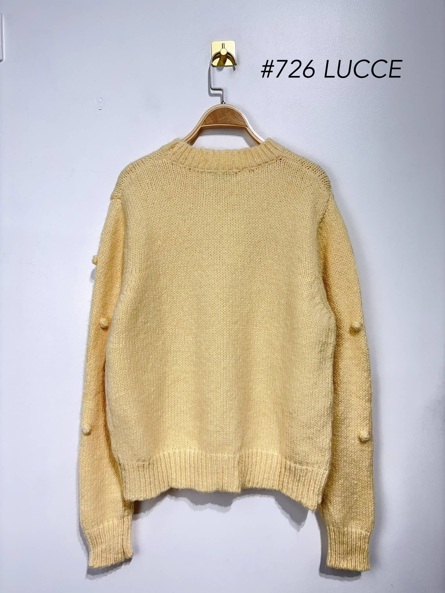 LUCCE - Wholesale Knit Sweater - Women's - Sweater with tassels - PU7267